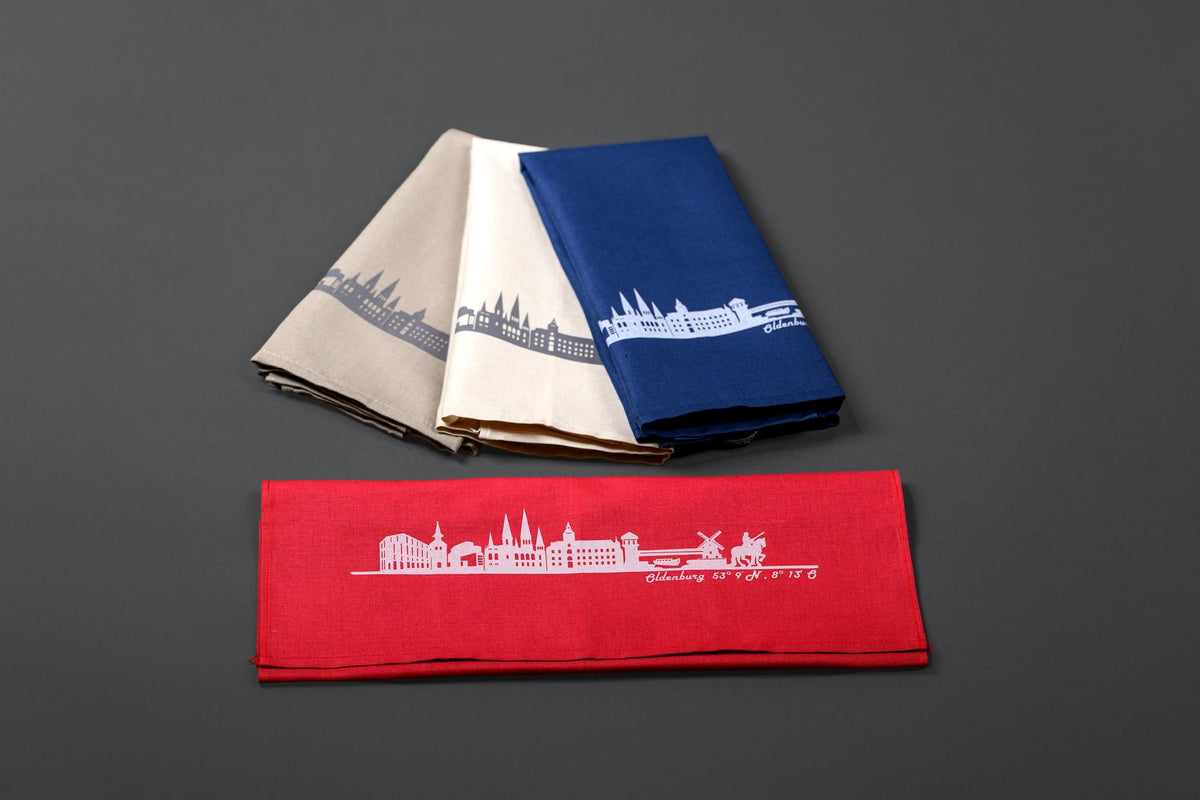 Geschirhandtuch "Skyline Oldenburg"