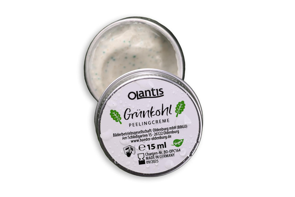 Grünkohl-Peelingcreme