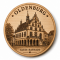 Holzmagnet "Altes Rathaus"