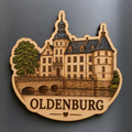 Holzmagnet "Schloss"