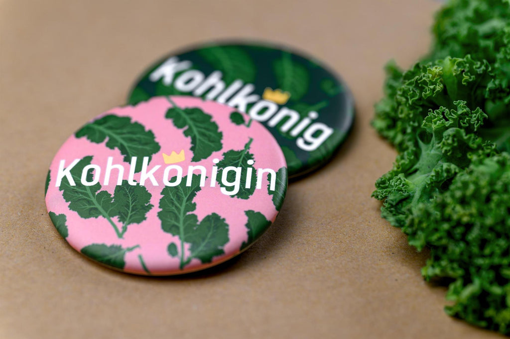 Grünkohl Bierdeckel-Set