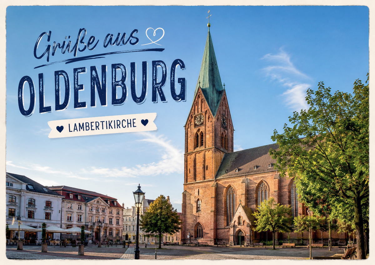Postcard "Lambert's Church"